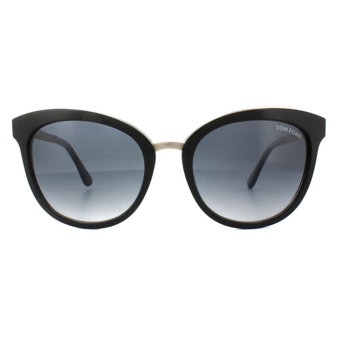 Tom Ford Sunglasses 0461 Emma 05W Black Gold Blue Gradient