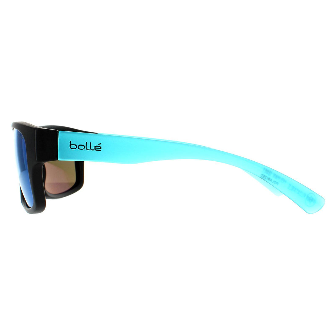 Bolle Sunglasses Holman Floatable 12463 Matte Black Crystal Blue Offshore Blue Polarized