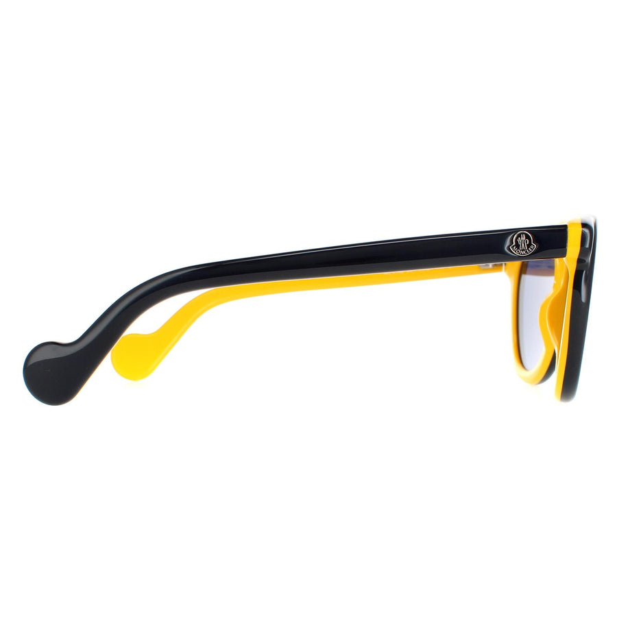 Moncler Sunglasses ML0100 92X Black Yellow Blue
