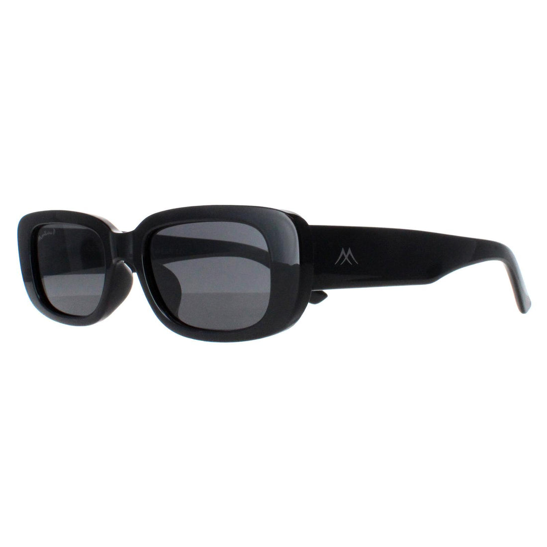 Montana Sunglasses MP65 Shiny Black Smoke Polarized