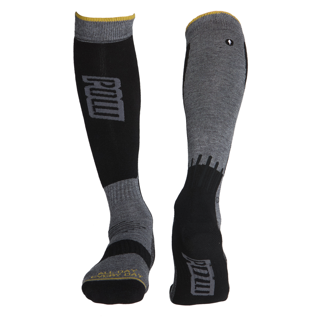 POW Black Royal Unisex Performance Socks - 6-10