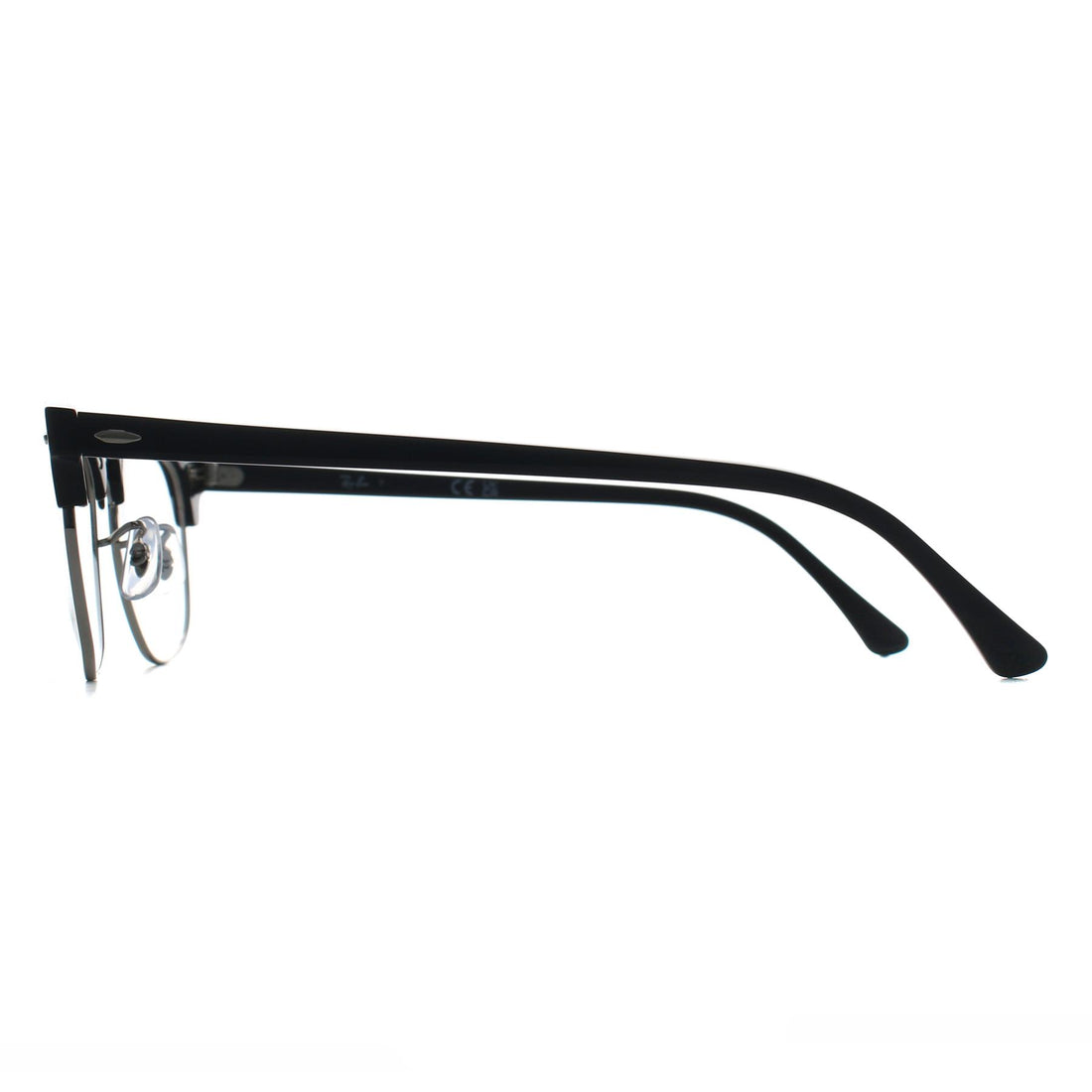 Ray-Ban Glasses Frames RX5154 Clubmaster 2000 Black on Silver Men Women