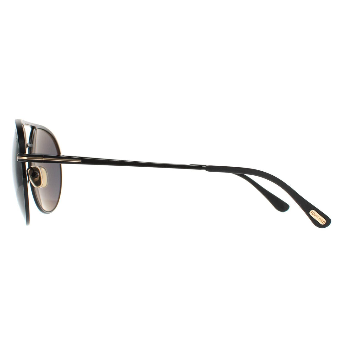 Tom Ford Sunglasses Gio FT0772 02A Matte Black Smoke Grey