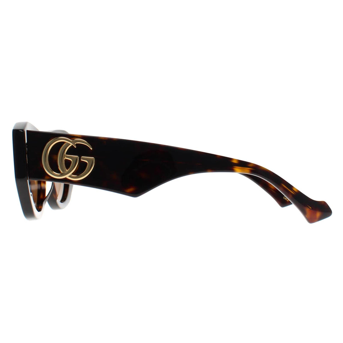 Gucci Sunglasses GG1421S 002 Shiny Dark Havana Brown