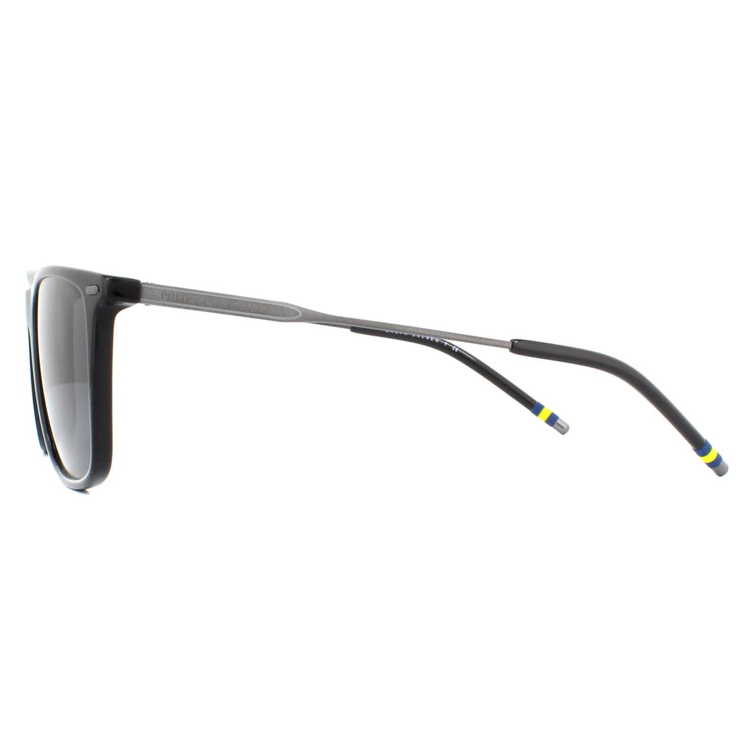 Polo Ralph Lauren Sunglasses PH4163 500187 Shiny Black Grey