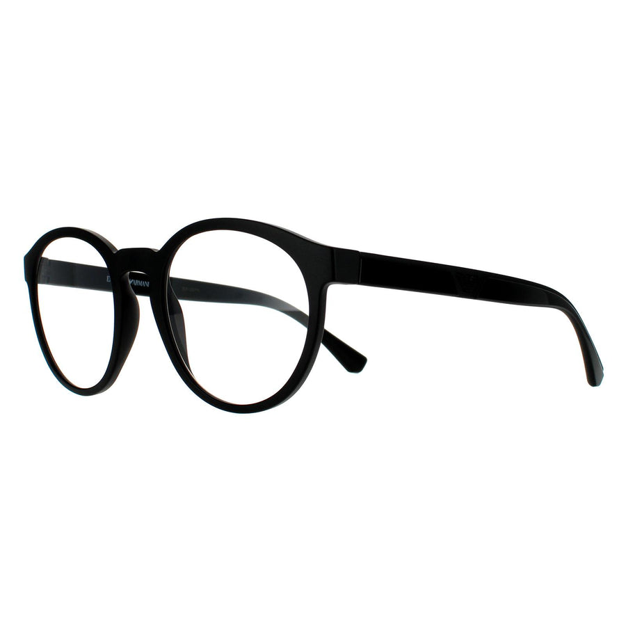 Emporio Armani Sunglasses EA4152 58011W Matte Black Clear with Sun Clip-ons