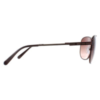 Duck and Cover Sunglasses DCS017 C1 Black Brown Gradient