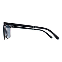 Polo Ralph Lauren Sunglasses PH4235U 631887 Shiny Transparent Grey Bottle Green