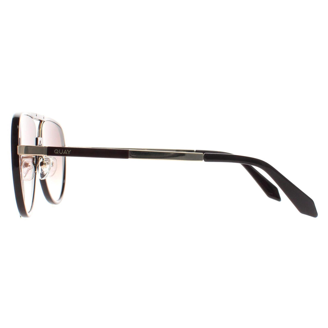 Quay Sunglasses High Profile ESPR Brown White Brown Gradient