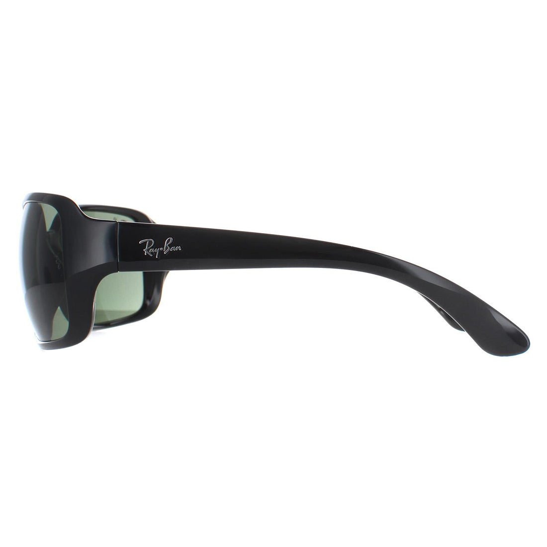 New Ray-Ban Sunglasses 4068 601 Black Crystal Green
