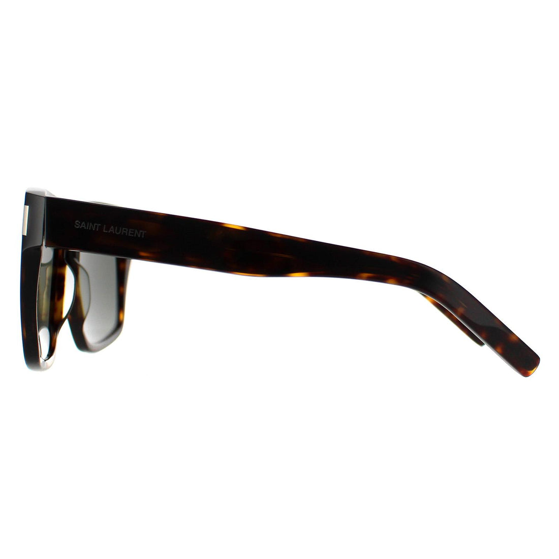 Saint Laurent Sunglasses SL 424 002 Havana Shiny Grey