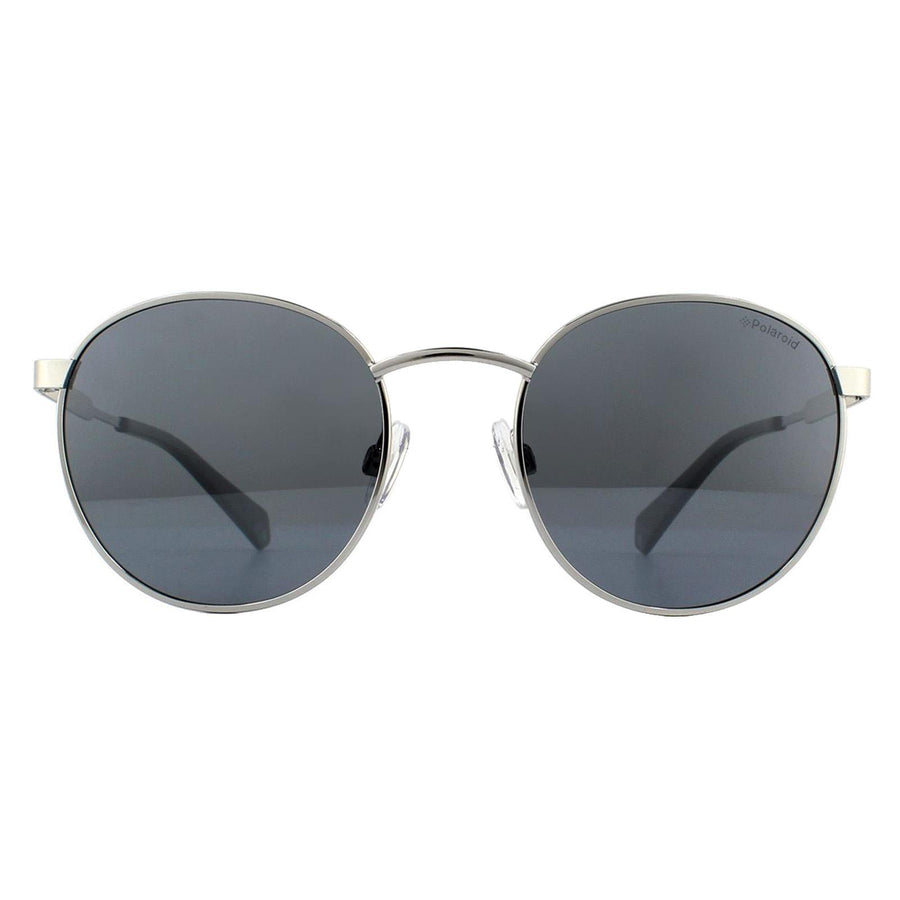 Polaroid PLD 2053/S Sunglasses Palladium Grey Silver Mirror Polarized
