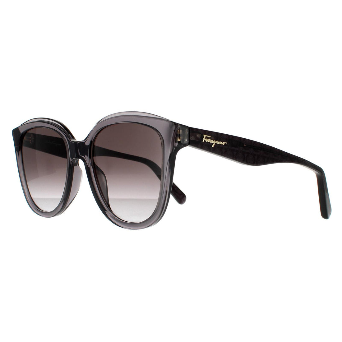 Salvatore Ferragamo Sunglasses SF977S 057 Crystal Grey Grey Gradient