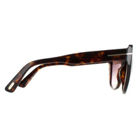 Tom Ford Sunglasses FT0937 Nora 52K Dark Havana Roviex Gradient