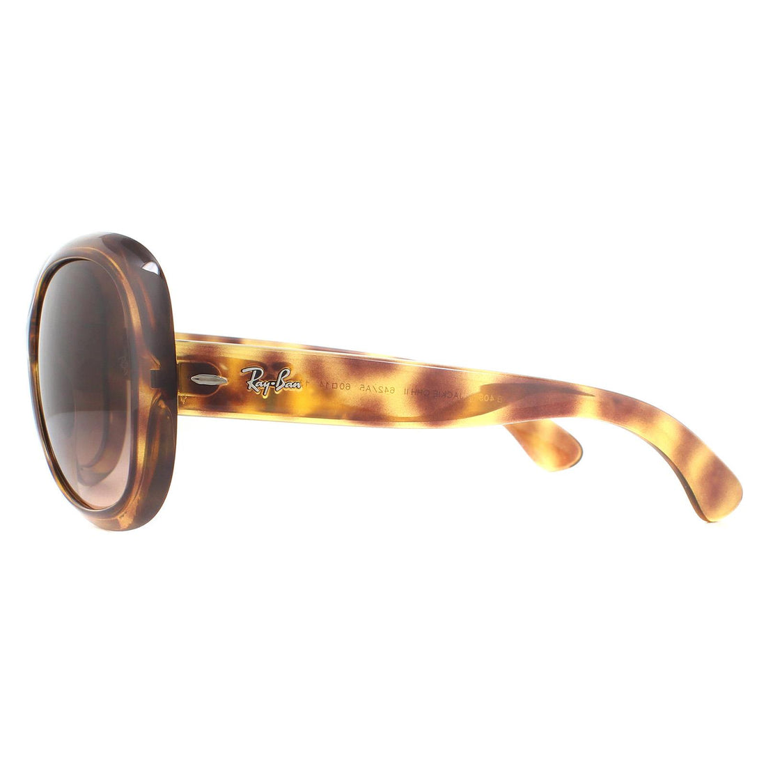 Ray-Ban Sunglasses Jackie Oh II RB4098 642/A5 Havana Pink Brown Gradient