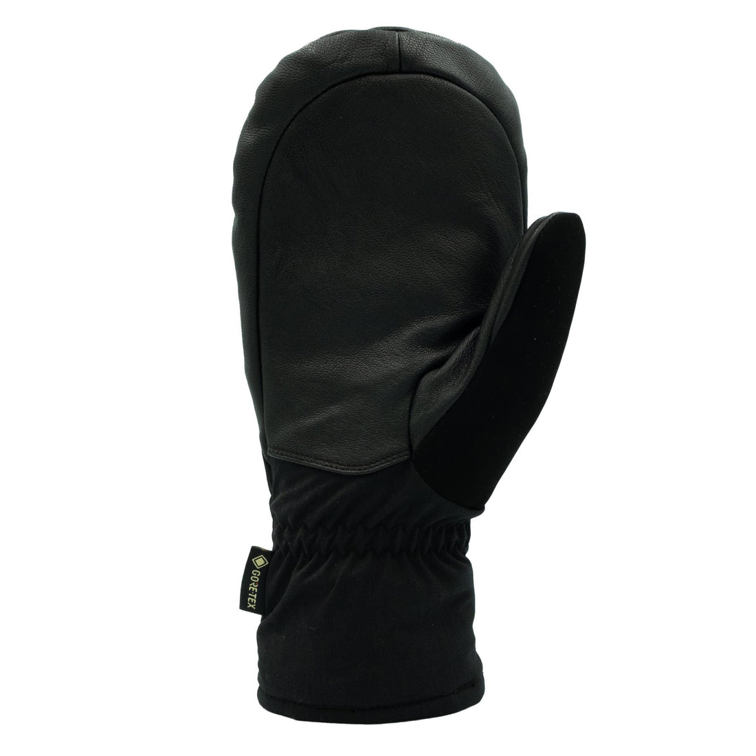 POW Black Wayback GTX Short Mens Mitten Snow Glove - M