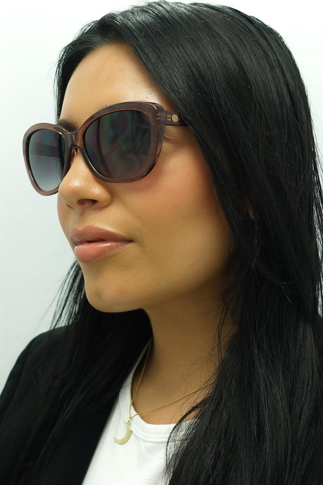 Smarty Sunglasses SB220 0C Rose Brown Grey