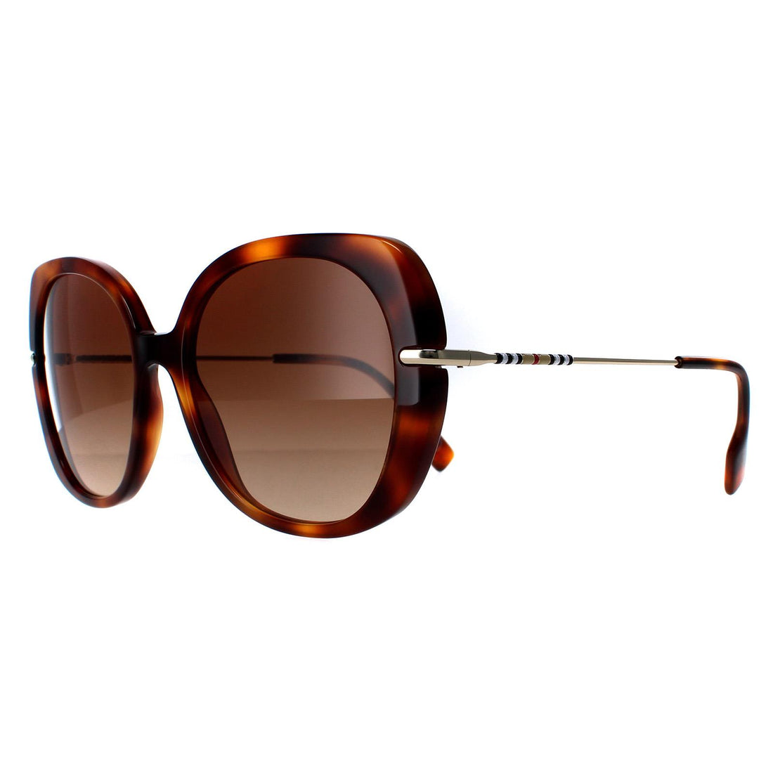 Burberry Sunglasses BE4374 331613 Light Havana Brown Gradient