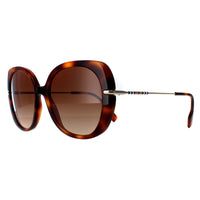 Burberry Sunglasses BE4374 331613 Light Havana Brown Gradient