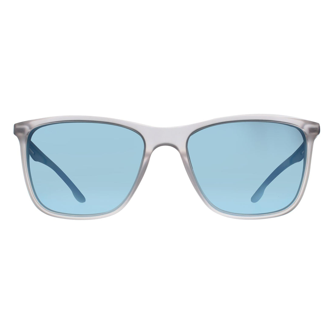 Quiksilver Sunglasses QS4009 MCLR Matte Clear Blue Mirrored