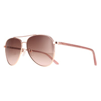 Calvin Klein Sunglasses CK21306S 780 Shiny Rose Gold Brown Gradient