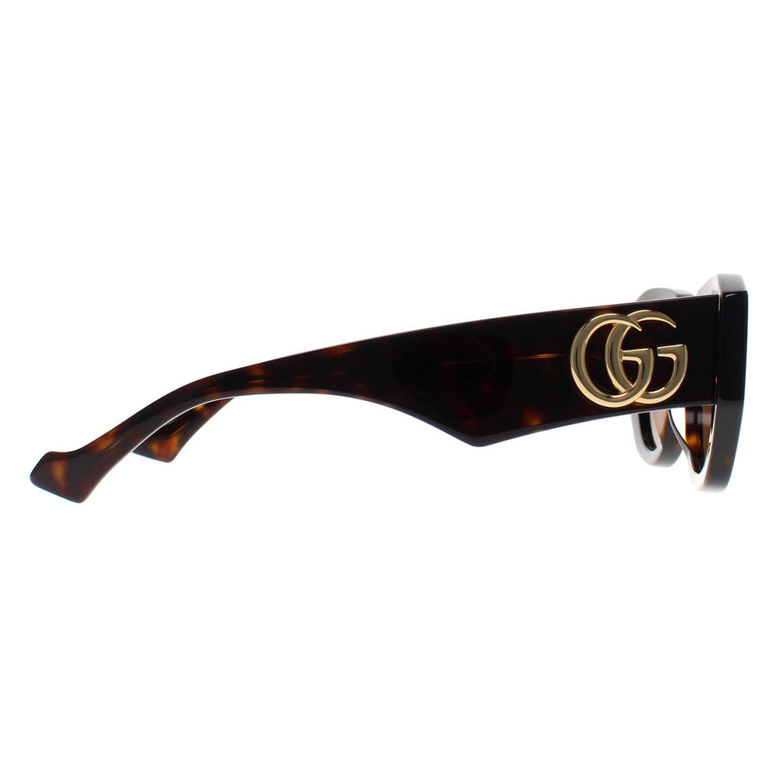 Gucci Sunglasses GG1421S 002 Shiny Dark Havana Brown