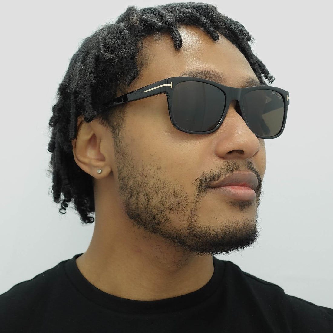 Tom Ford Sunglasses Giulio FT0698 01J Shiny Black Roviex