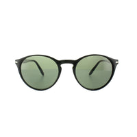 Persol PO3092SM Sunglasses Black Crystal Grey Green