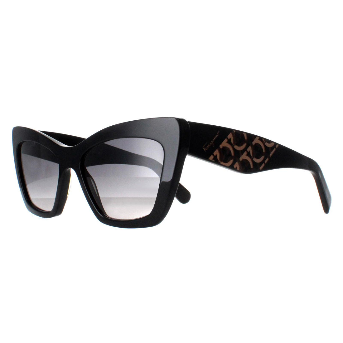 Salvatore Ferragamo Sunglasses SF1081SE 001 Black Grey Gradient