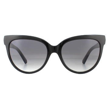 Swarovski Sunglasses SK0187 01B Shiny Black Grey Gradient