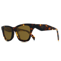 Prada Sunglasses PRC07S 14L09Z Honey Tortoise Dark Brown