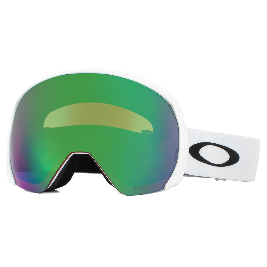 Oakley Ski Goggles Flight Path XL OO7110-10 Matte White Prizm Snow Jade Iridium