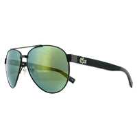 Lacoste Sunglasses L185S 315 Matte Green Green Mirror