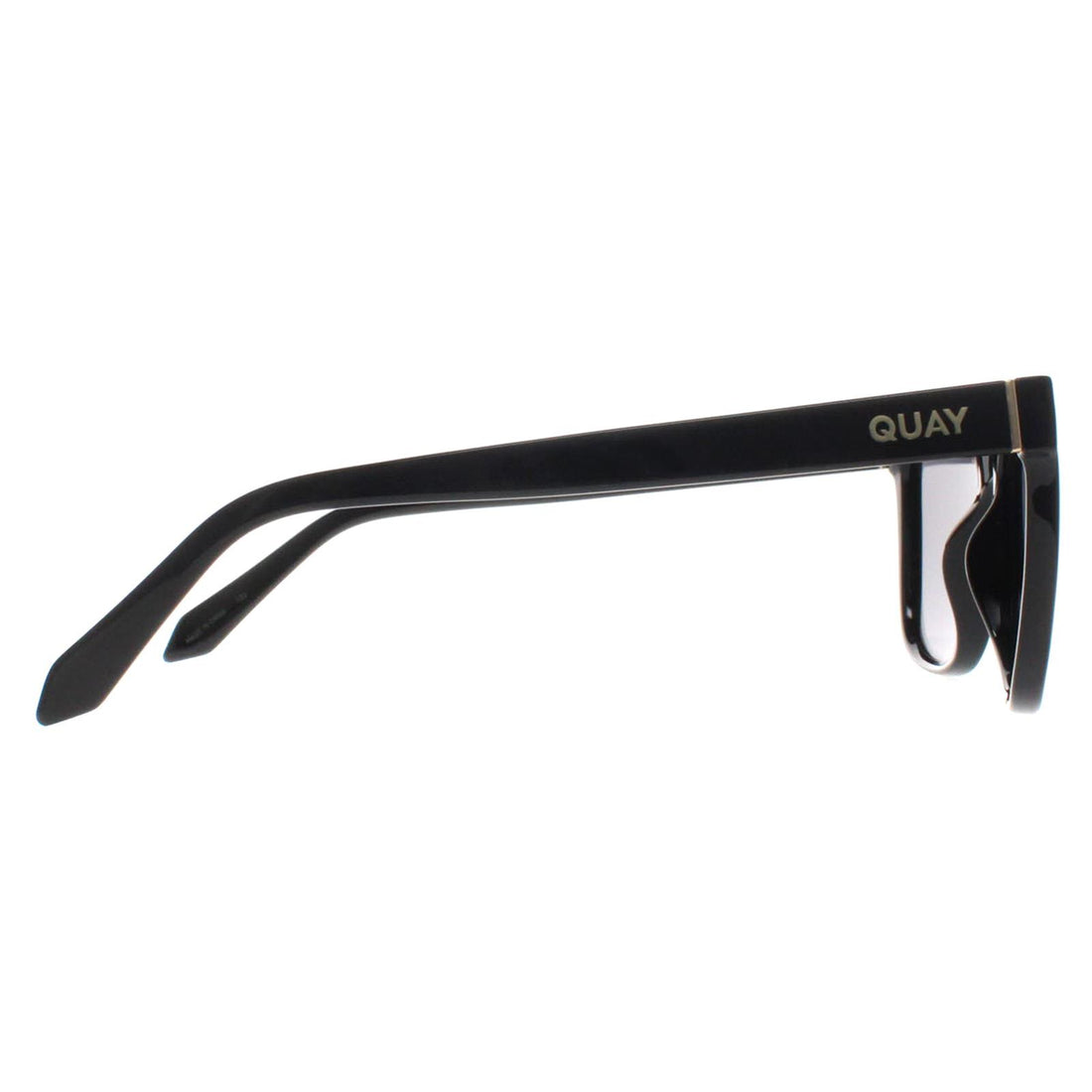 Quay Sunglasses Wired BLK Black Smoke Polarized