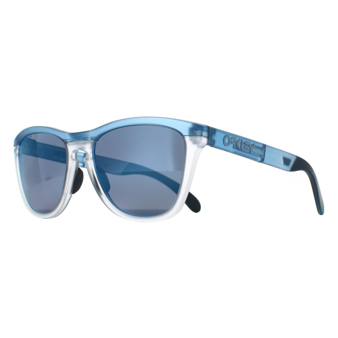 Oakley Sunglasses Frogskins Range OO9284-09 Transparent Stonewash Prizm Deep Water Polarized