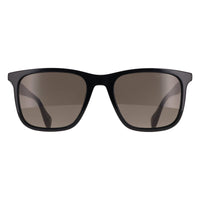 Ted Baker Sunglasses TB1724 Jacobe 001 Gloss Solid Black Green