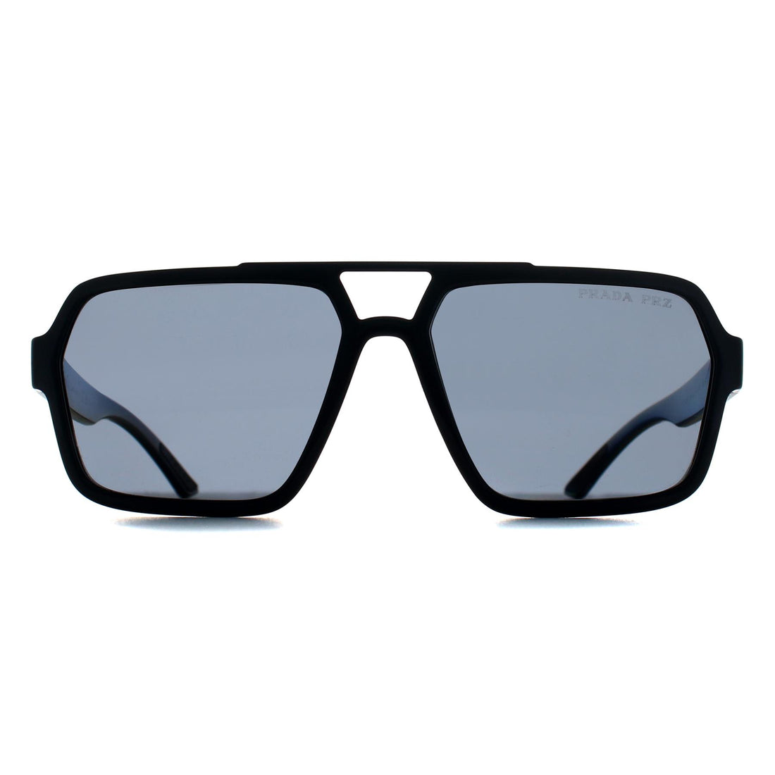 Prada Sport Sunglasses PSA06S 1AB02G Black Dark Grey Polarized