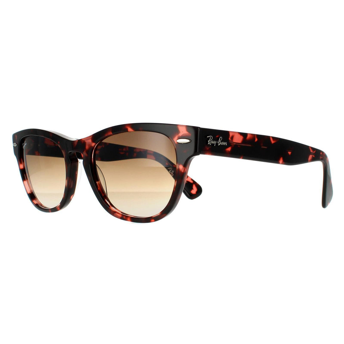 Ray-Ban Sunglasses Laramie RB2201 133451 Pink Havana Brown Gradient 54mm