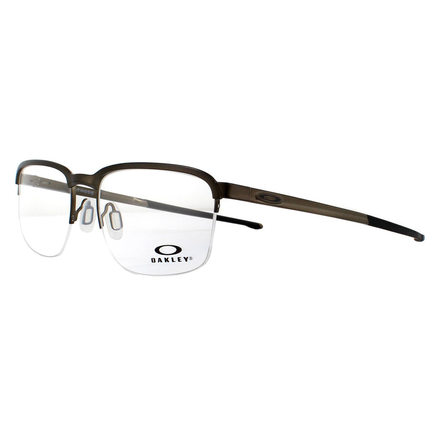 Oakley Eyeglasses Cathode OX3233 OX3233-02 Pewter Brown Men