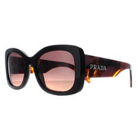 Prada Sunglasses PRA08S 12O50C Mahogany Brown Gradient