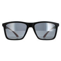 Emporio Armani EA4170 Sunglasses Matte Black / Light Grey Mirror