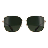 Burberry Sunglasses BE3158 110971 Light Gold Dark Green