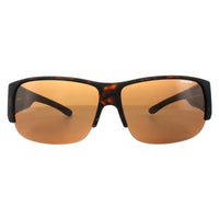 Polaroid Suncovers Fitover Sunglasses PLD 9007/S V08 HE Havana Brown Polarized
