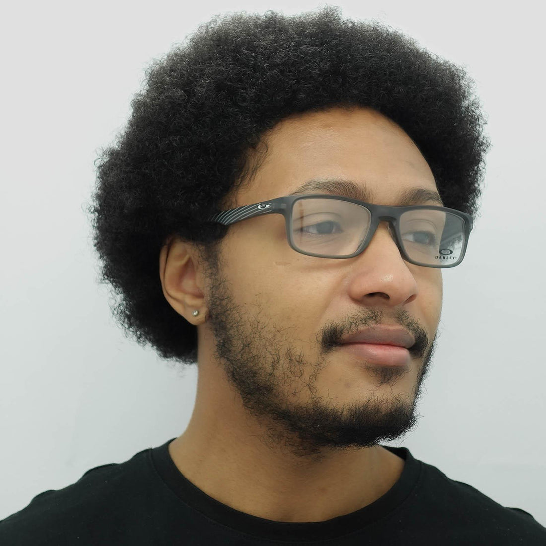 Oakley Glasses Frames OX8081 Plank 2.0 8081-17 Satin Grey Smoke Men