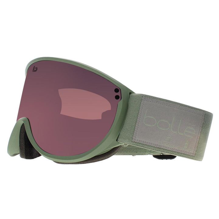 Bolle Ski Goggles Eco Blanca BG283004 Matte Matcha Volt Pink