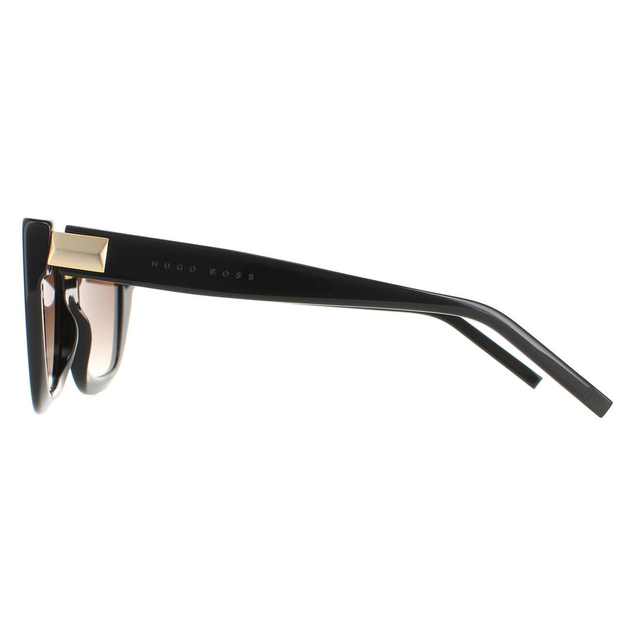 Hugo Boss Sunglasses BOSS 1154/S 807 HA Black Brown Gradient
