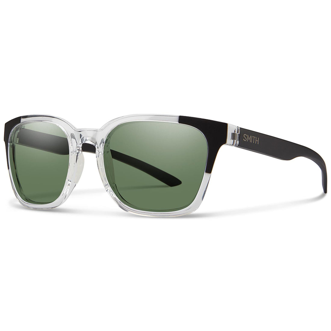 Smith Sunglasses Founder MNG L7 Crystal Black Grey Green Polarized