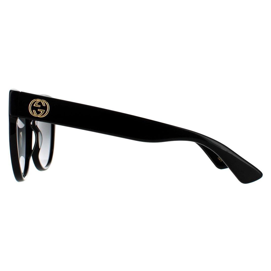 Gucci Sunglasses GG0035SN 001 Black Grey Gradient
