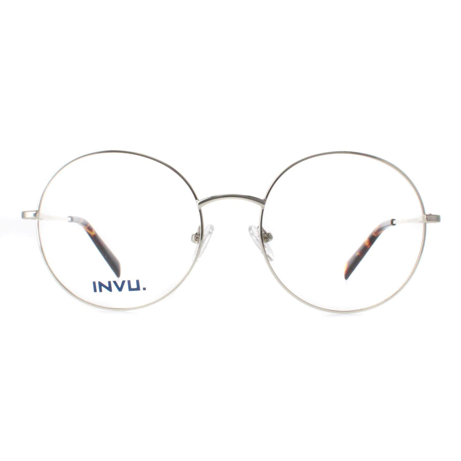 INVU Glasses Frames B3117 B White Gold Men Women