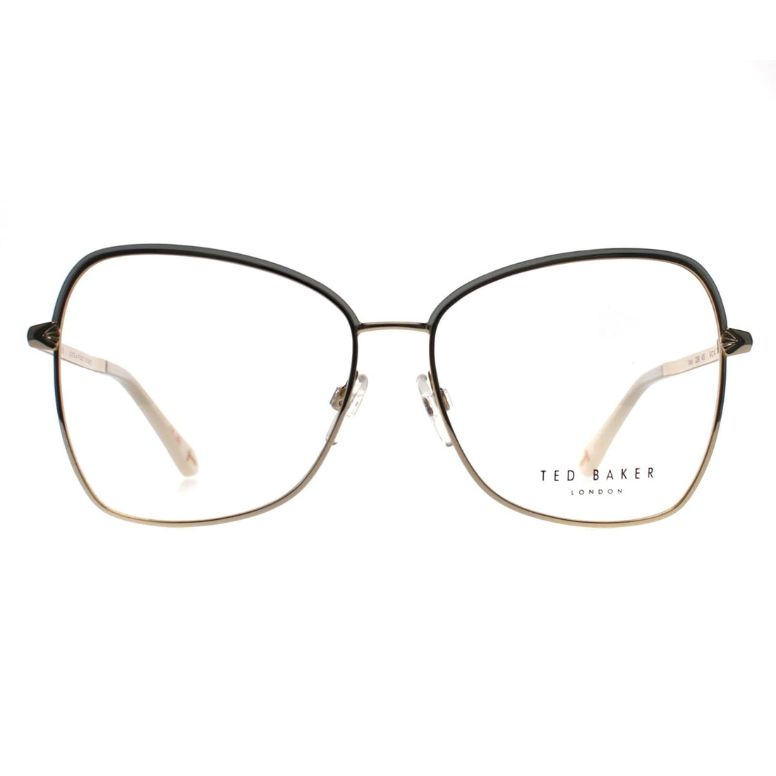 Ted Baker Glasses Frames TB2298 Yana 405 Champagne Gold White Women